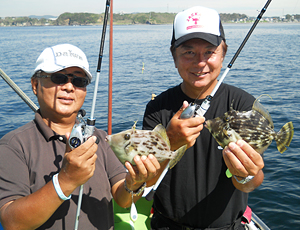 釣ってよし 食べてよし カワハギ特集 海釣り 釣り船予約サイト キャスティング釣り船予約