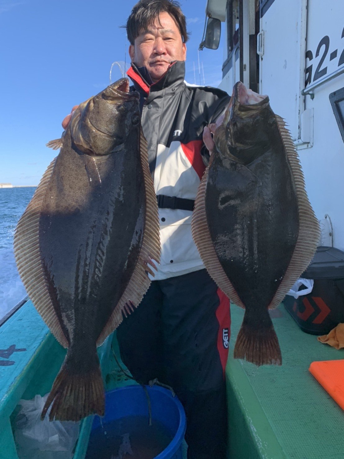 ヒラメの釣果 年12月25日 植田丸 茨城県 鹿嶋旧港 キャスティング釣り船予約