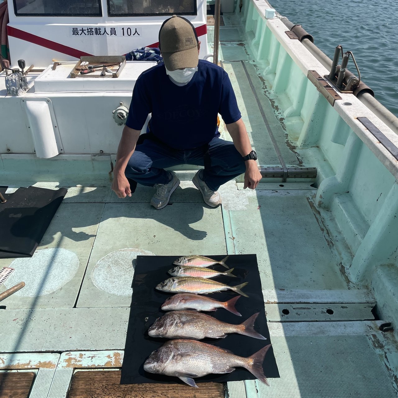 マダイの釣果 21年6月1日 淡隆丸 和歌山県 加太港 キャスティング釣り船予約