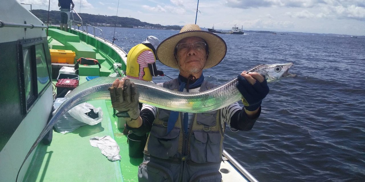 タチウオの釣果 21年7月16日 三喜丸 神奈川県 柴漁港 キャスティング釣り船予約