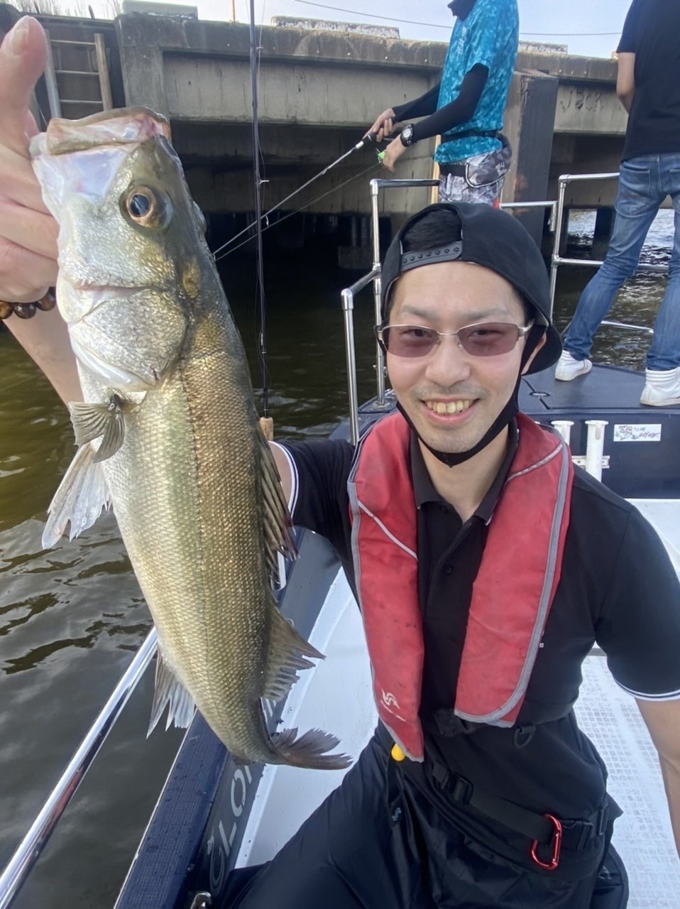 シーバスの釣果 21年7月12日 Target 千葉県 都川 キャスティング釣り船予約