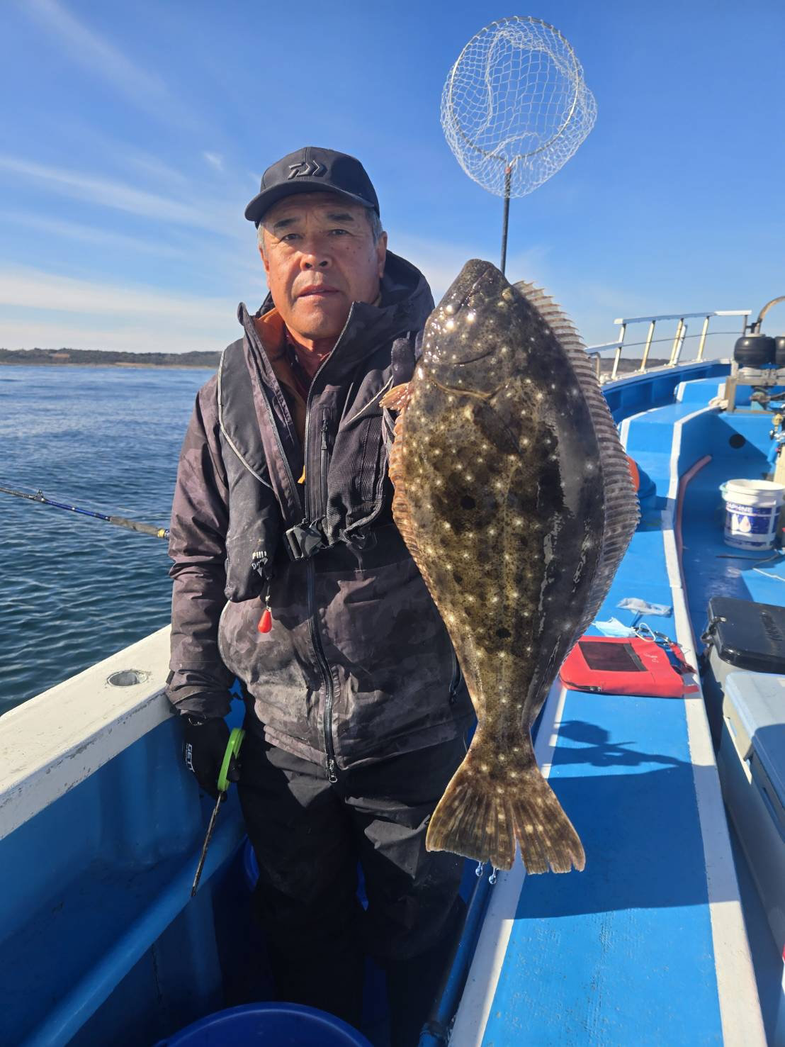 ヒラメの釣果｜2024年12月25日｜桜井丸（茨城県/鹿嶋新港）｜キャスティング釣り船予約