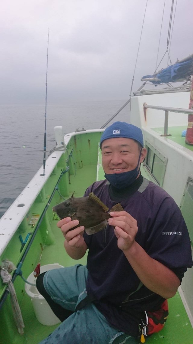 カワハギ29cm 9匹 の釣果 21年9月15日 五エム丸 神奈川 葉山芝崎港 船釣り予約 キャスティング船釣り予約