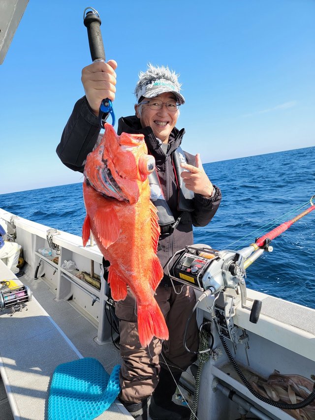 ベニアコウ7.50kg！1匹！の釣果｜2022年11月21日｜一郎丸