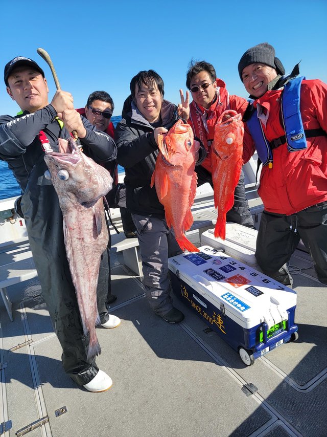 ベニアコウ7.50kg！1匹！の釣果｜2022年11月21日｜一郎丸（神奈川/間口