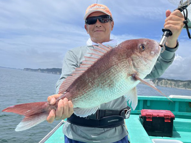 ☆午前☆テンヤで狙うマダイ釣りプラン