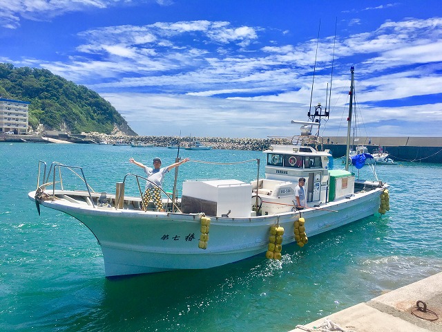 ◆1月2月限定乗合◆小坪沖アマダイ釣りプラン