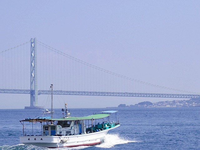 【船釣り　名田屋】明石海峡大橋周辺の釣り