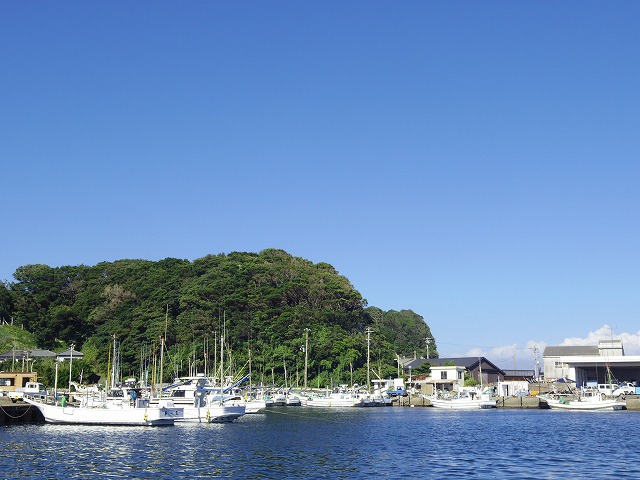 【一郎丸】松輪間口漁港風景