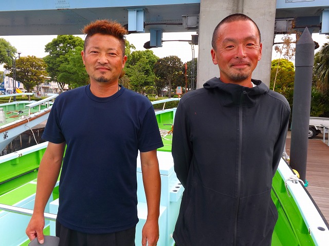 【野毛屋釣船店】健太郎船長とユキちゃん船長