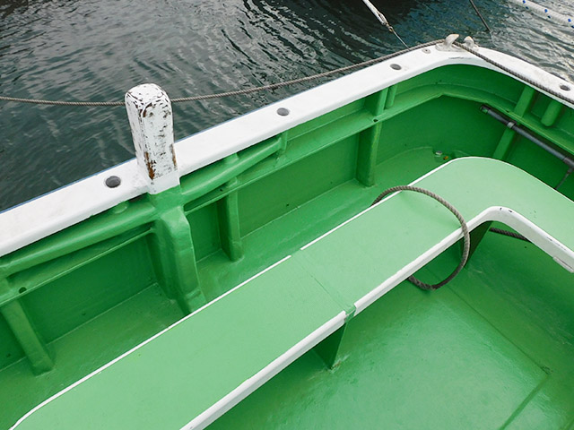 【網屋丸】後方釣り席