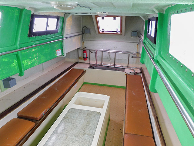 【網屋丸】キャビン内