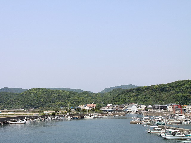 【淡隆丸】加太港の風景