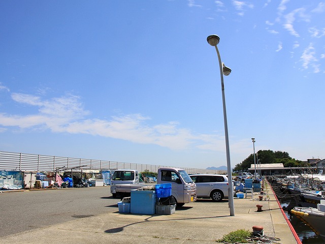 【松丸-伊崎漁港-】乗船場所と駐車場