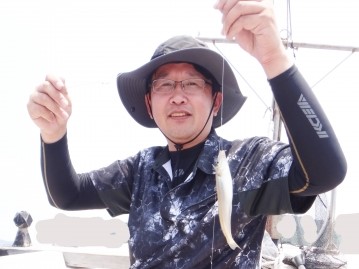 【遊漁船笠岡釣友会】シロギス釣果