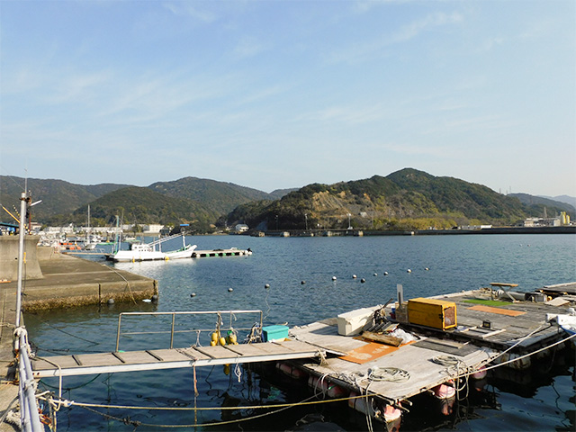 【松っちゃん丸】乗船場所桟橋