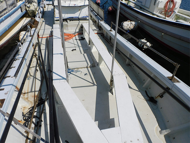 【橘丸】正面より(別船)