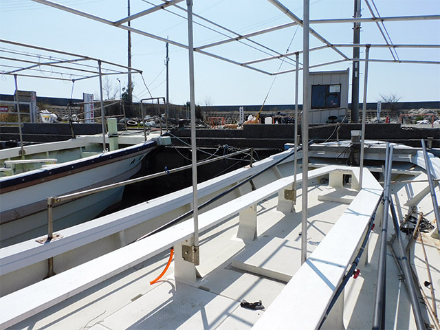 【橘丸】前方(別船)