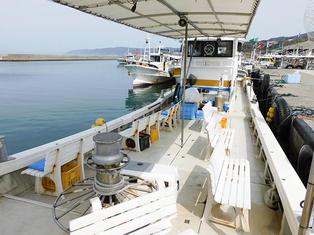 【船釣りまるかつ】前方