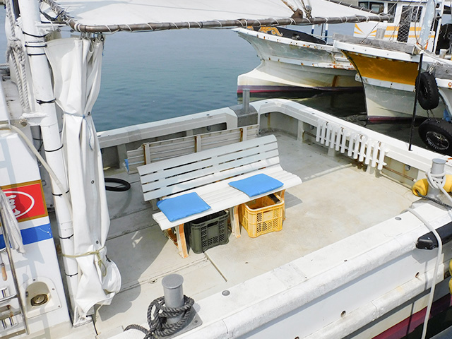 【船釣りまるかつ】後方