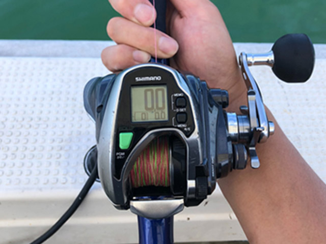 【船釣りまるかつ】レンタル(電動リール)