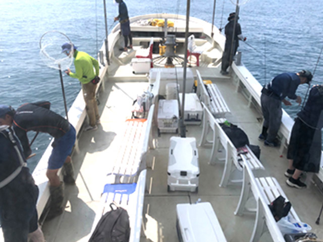 【船釣りまるかつ】釣り風景