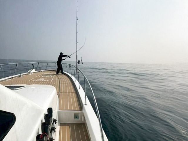 【龍馬】釣り風景