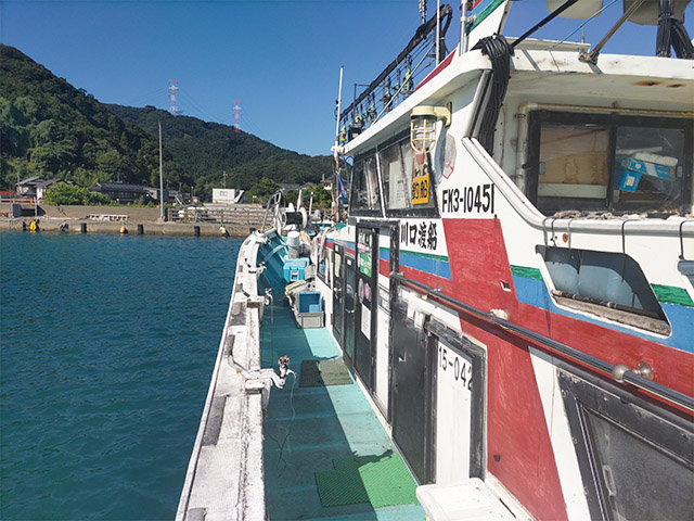 【川口渡船】左側